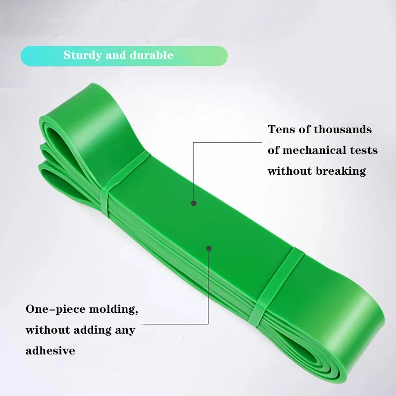 Cinta Elástica Esportiva Reforçada – Auxiliar para Barra Fixa, Academia, Pilates, Exercícios de Resistência, Equipamento de Treino Masculino e Feminino em Borracha