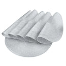 Jogo com 6 Jogos Americanos Redondos e Porta-Copos – Trançados, Laváveis, Resistente ao Calor – Jogos de Mesa e Porta-Copos para Mesa de Jantar