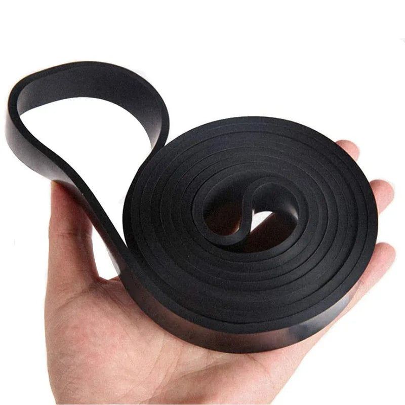 Cinta Elástica Esportiva Reforçada – Auxiliar para Barra Fixa, Academia, Pilates, Exercícios de Resistência, Equipamento de Treino Masculino e Feminino em Borracha