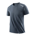 Camiseta Masculina CHRLCK de Corrida – Secagem Rápida, Respirável, Macia e Elástica para Esportes ao Ar Livre, Trilha, Pesca e Verão