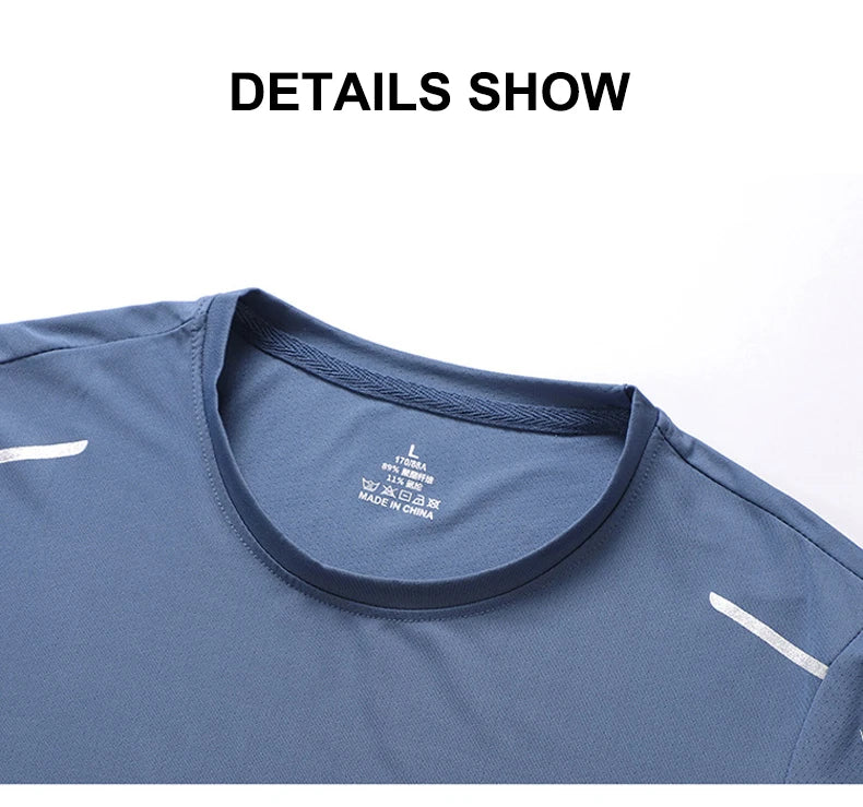 Camiseta Masculina CHRLCK de Corrida – Secagem Rápida, Respirável, Macia e Elástica para Esportes ao Ar Livre, Trilha, Pesca e Verão