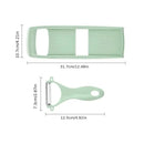 Cortador doméstico de legumes, fatiador e ralador de batatas, cortador multifuncional de frutas em tiras Julienne com cabo – utensílio de cozinha